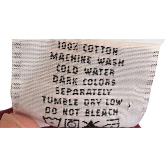 Color Me Cotton CMC Dress Women's Size Medium Wine Red Pockets Lagenlook Cowl Ne - Picture 5 of 7